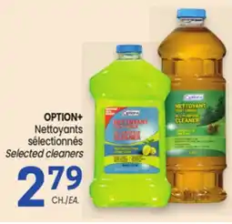 Uniprix OPTION+ Nettoyants sélectionnés/Selected cleaners offer