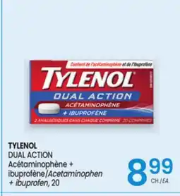 Uniprix TYLENOL DUAL ACTION Acétaminophène + ibuprofène/Acetaminophen + ibuprofen offer