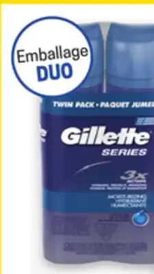 Uniprix GILLETTE Gels à raser sélectionnés/Selected shaving gels offer