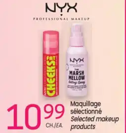 Uniprix NYX Maquillage sélectionné/Selected makeup products offer