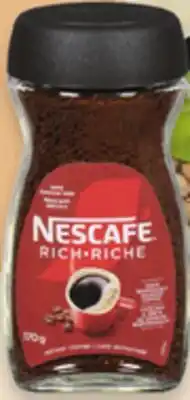Uniprix NESCAFÉ, TASTER'S CHOICE Cafés instantanés sélectionnés/Selected instant coffees offer