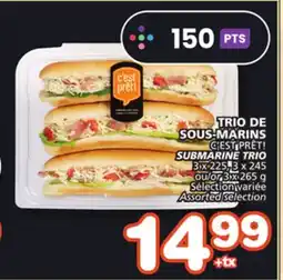 Marches Tradition C'EST PRÊT! SUBMARINE TRIO offer