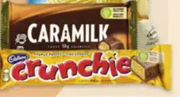 Uniprix CADBURY Tablettes de chocolat sélectionnées/Selected chocolate bars offer