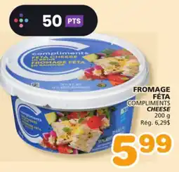Marches Tradition COMPLIMENTS CHEESE offer