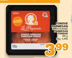 Marches Tradition LA PAYSANNE PARMESAN FONDUE offer
