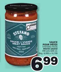 Marches Tradition STEFANO FAITA PASTA SAUCE offer