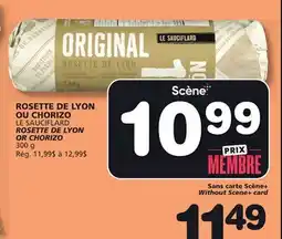 Marches Tradition LE SAUCIFLARD ROSETTE DE LYON OR CHORIZO offer