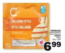 Marches Tradition COMPLIMENTS Style halloumi CHEESE offer