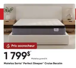 Dormez Vous Matelas Serta Perfect Sleeper Cruise Becalm offer