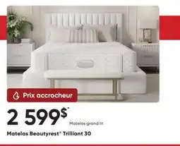 Dormez Vous Matelas Beautyrest Trilliant 30 offer
