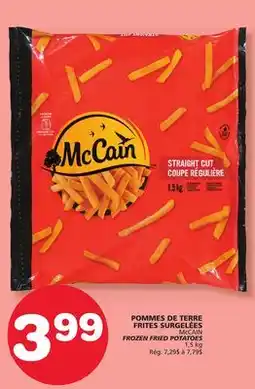 Marches Tradition McCAIN FROZEN FRIED POTATOES offer