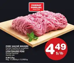 Marches Tradition LEAN GROUND PORK offer