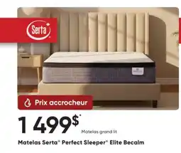 Dormez Vous Matelas Serta Perfect Sleeper Elite Becalm offer