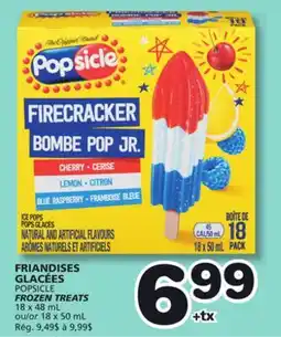 Marches Tradition POPSICLE FROZEN TREATS offer