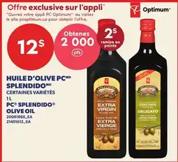 Provigo HUILE D'OLIVE PC SPLENDIDO, 1 L | PC SPLENDIDO OLIVE OIL offer