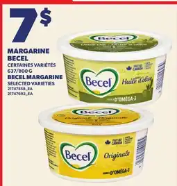 Provigo MARGARINE BECEL, 637/800 G | BECEL MARGARINE offer
