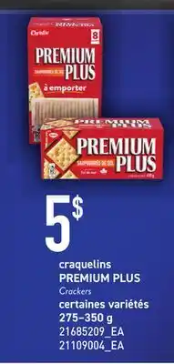 Provigo CRAQUELINS PREMIUM PLUS, 275-350 G | CRACKERS offer
