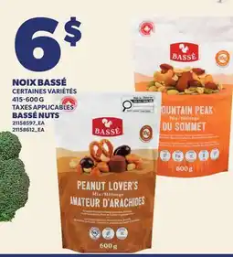 Provigo NOIX BASSÉ, 415-600 G | BASSÉ NUTS offer