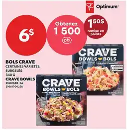 Provigo BOLS CRAVE, 340 G | CRAVE BOWLS offer