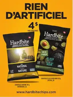 Provigo CROUSTILLES SEL DE MER NOIR, 128 G CROUSTILLES NATURE, 150 G offer