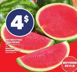 Provigo MELONS D'EAU SANS PÉPINS | SEEDLESS WATERMELONS offer