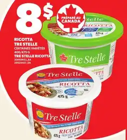Provigo RICOTTA TRE STELLE, 400/475 G | TRE STELLE RICOTTA offer