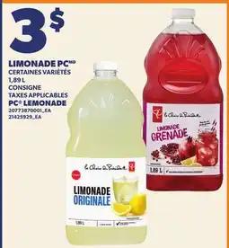 Provigo LIMONADE PC, 1,89 L | PC LEMONADE offer