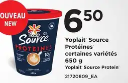 Provigo YOPLAIT SOURCE PROTEIN, 650 G | YOPLAIT SOURCE PROTEIN offer