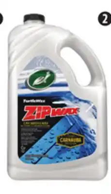 Canadian Tire Turtle Wax Zip Wax Car Wash & Wax offer