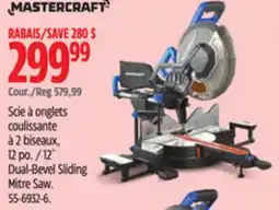 Canadian Tire 12˝ Dual-Bevel Sliding Mitre Saw offer