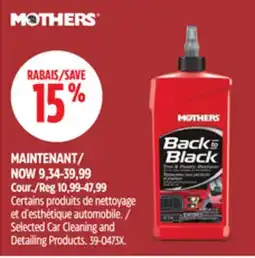 Canadian Tire Selected Car Cleaning and Detailing Products offer