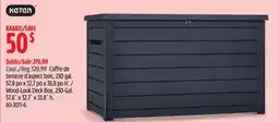 Canadian Tire Wood-Look Deck Box offer