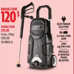 Canadian Tire RAMONE Pressure Washer offer