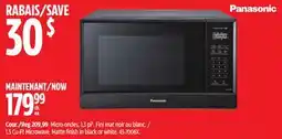 Canadian Tire 1.3 Cu-Ft Microwave Panasonic offer