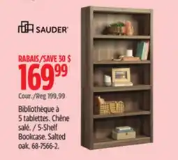 Canadian Tire Sauder 5-Shelf Bookcase offer