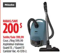 Canadian Tire Miele Guard S1 Canister Vac offer