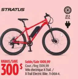 Canadian Tire Stratus X-Trail Electric Bike offer