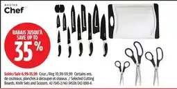 Canadian Tire Selected Cutting Boards, Knife Sets and Scissors offer