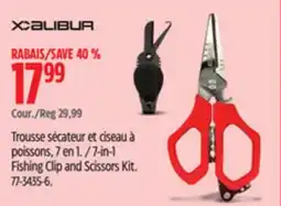 Canadian Tire 7-in-1 Fishing Clip and Scissors Kit offer