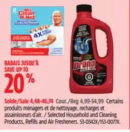 Canadian Tire Selected Household and Cleaning Products, Refills and Air Fresheners offer
