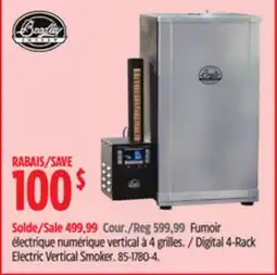 Canadian Tire Digital 4-Rack Electric Vertical Smoker offer