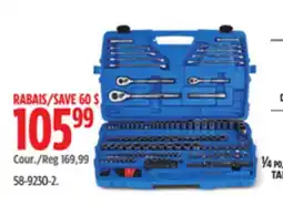 Canadian Tire Mastercraft General Use DIY Socket Sets offer