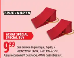 Canadian Tire True North Plastic Wheel Chock, 2-Pk offer
