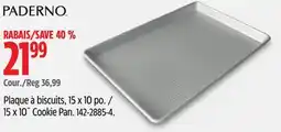 Canadian Tire PADERNO 15 x 10˝ Cookie Pan offer