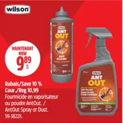 Canadian Tire AntOut Spray or Dust offer