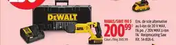 Canadian Tire DEWALT 20V MAX Li-Ion 11⁄8˝ Reciprocating Saw Kit offer
