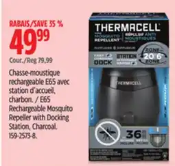 Canadian Tire Thermacell E65 Rechargeable Mosquito Repeller with Docking Station offer
