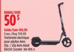 Canadian Tire iZip Aero Adult Electric Scooter offer