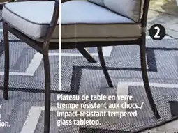 Canadian Tire Impact-resistant tempered glass tabletop offer