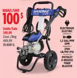 Canadian Tire SIMONIZ ELECTRIC offer